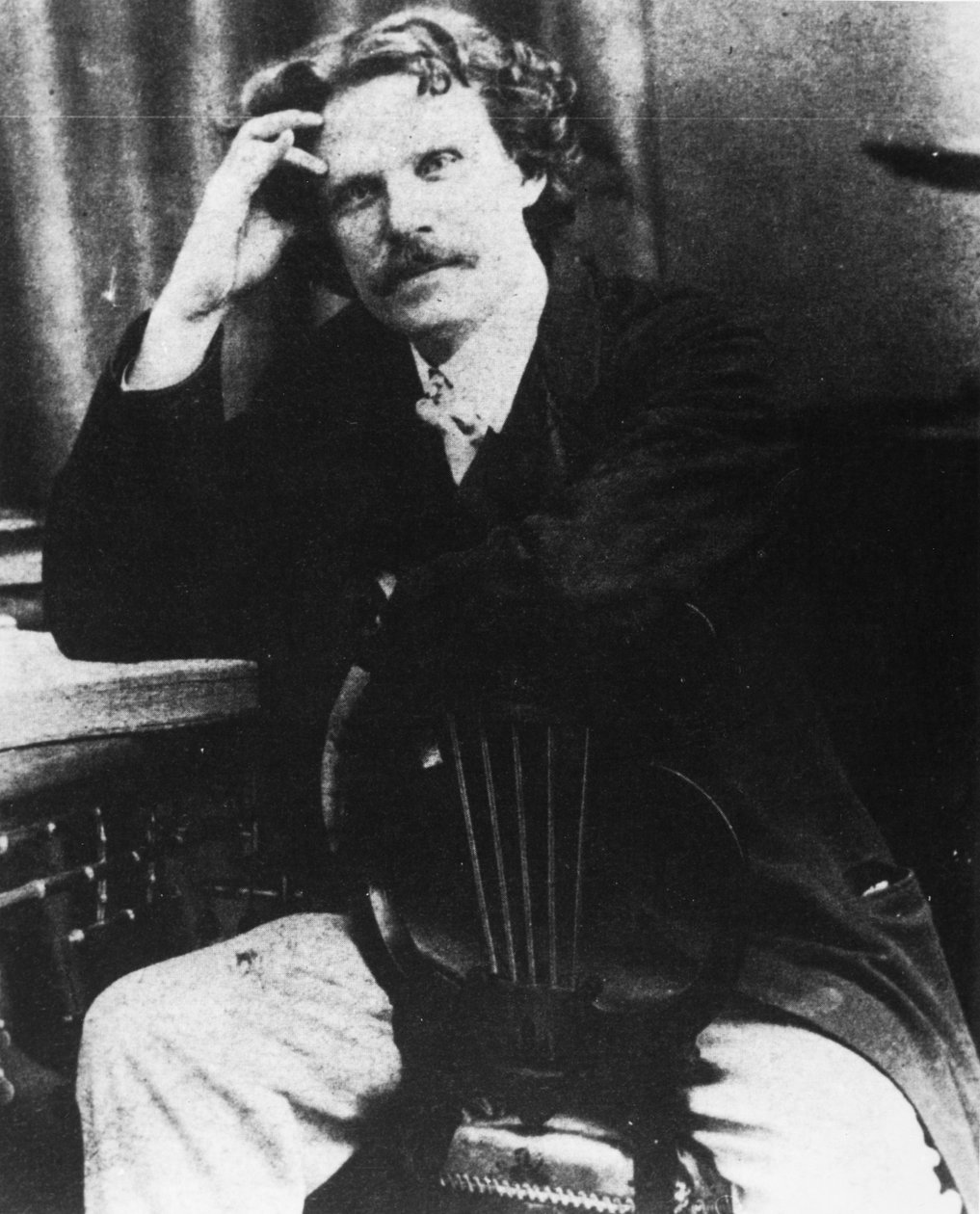 Daniel Dunglas Home的肖像，1870年代 作者 安德烈·阿道夫·尤金·迪斯德里