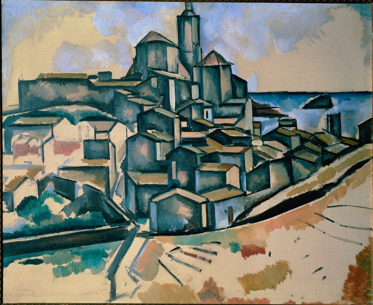 安德烈-德兰（1880-1954）1910 年的卡达克画作 布拉格，国家美术馆 作者 安德烈·德雷恩