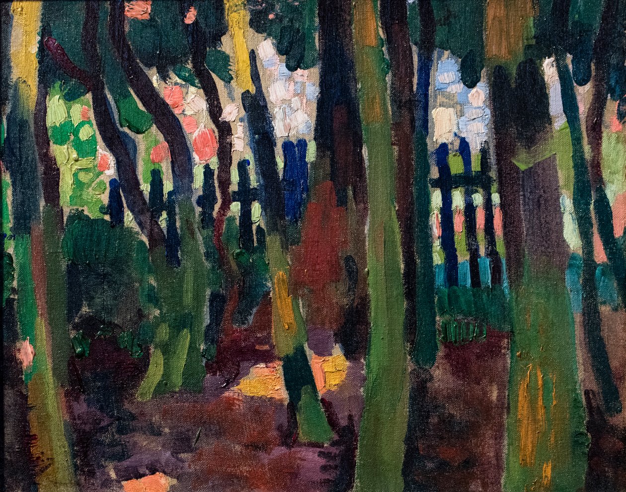 La Clairière，约 1904 年（布面油画） 作者 安德烈·德雷恩