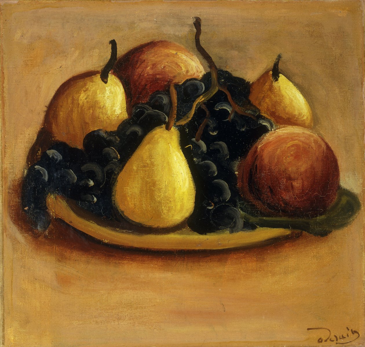 梨、桃和葡萄；Poires, Peches et Raisins 作者 安德烈·德雷恩
