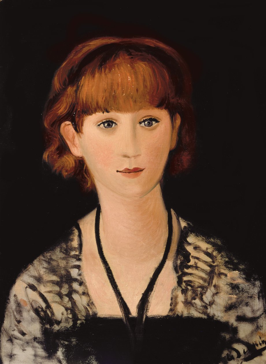 让-雷诺阿夫人肖像，约 1928 年 作者 安德烈·德雷恩