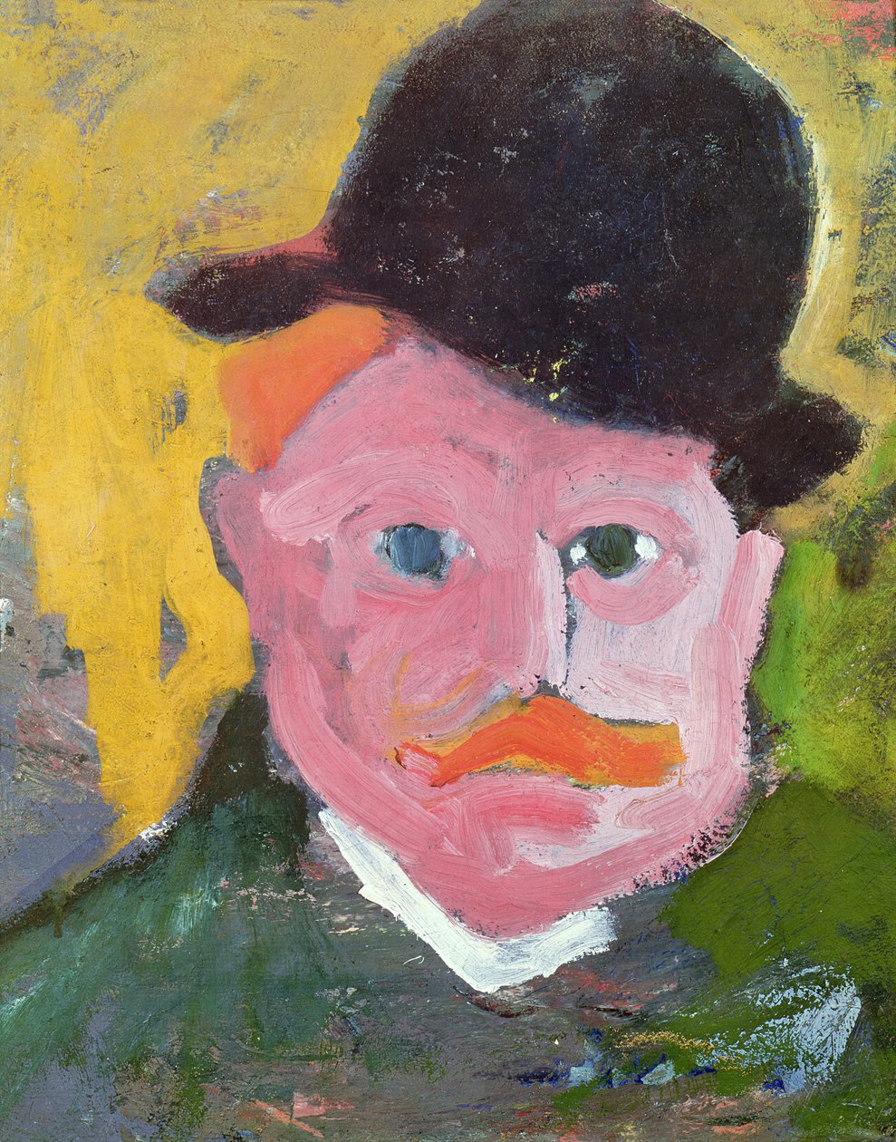 莫里斯-德-弗拉明克（Maurice de Vlaminck，1876-1958 年）肖像，1905 年（布面油画） 作者 安德烈·德雷恩