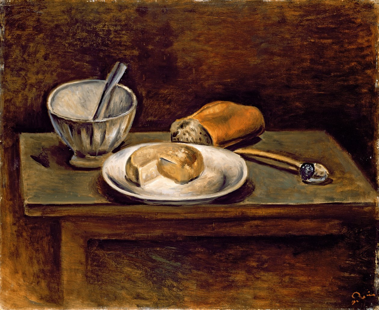 静物》，约 1925 年（木板油画） 作者 安德烈·德雷恩