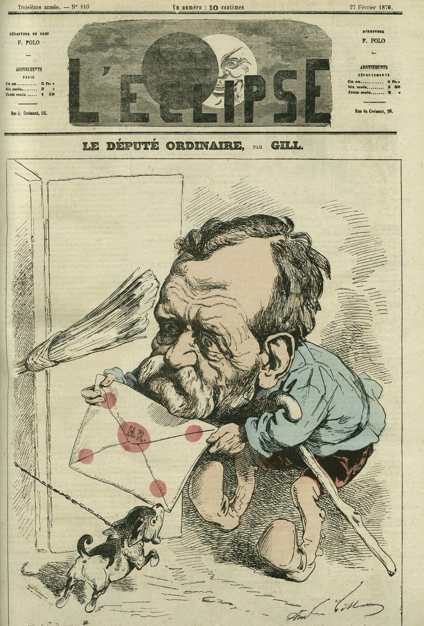 Alphonse-Auguste Duchesne de Gillevoisin, Marquis de Conegliano, Depute of Besancon. Cover in “” L