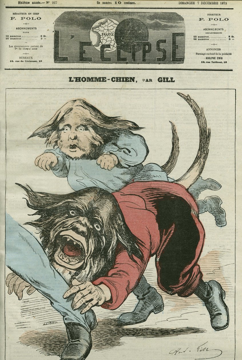 《人见人爱》漫画。 Gill 的“L