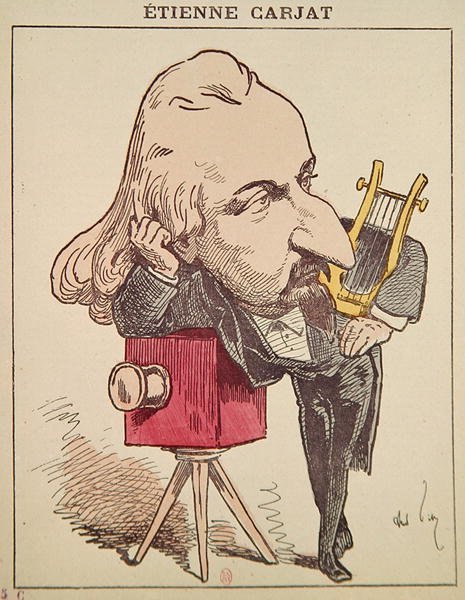 Etienne Carjat，约1890年（彩色平版印刷）。 作者 安德鲁·吉尔