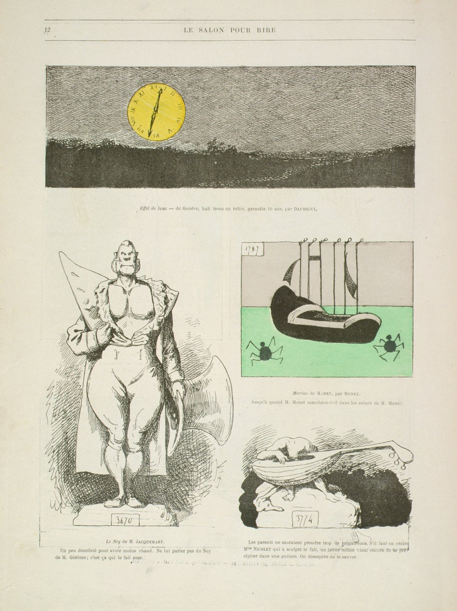 &39;笑的起居室&39;，来自Gill-Revue，1868年 作者 安德鲁·吉尔