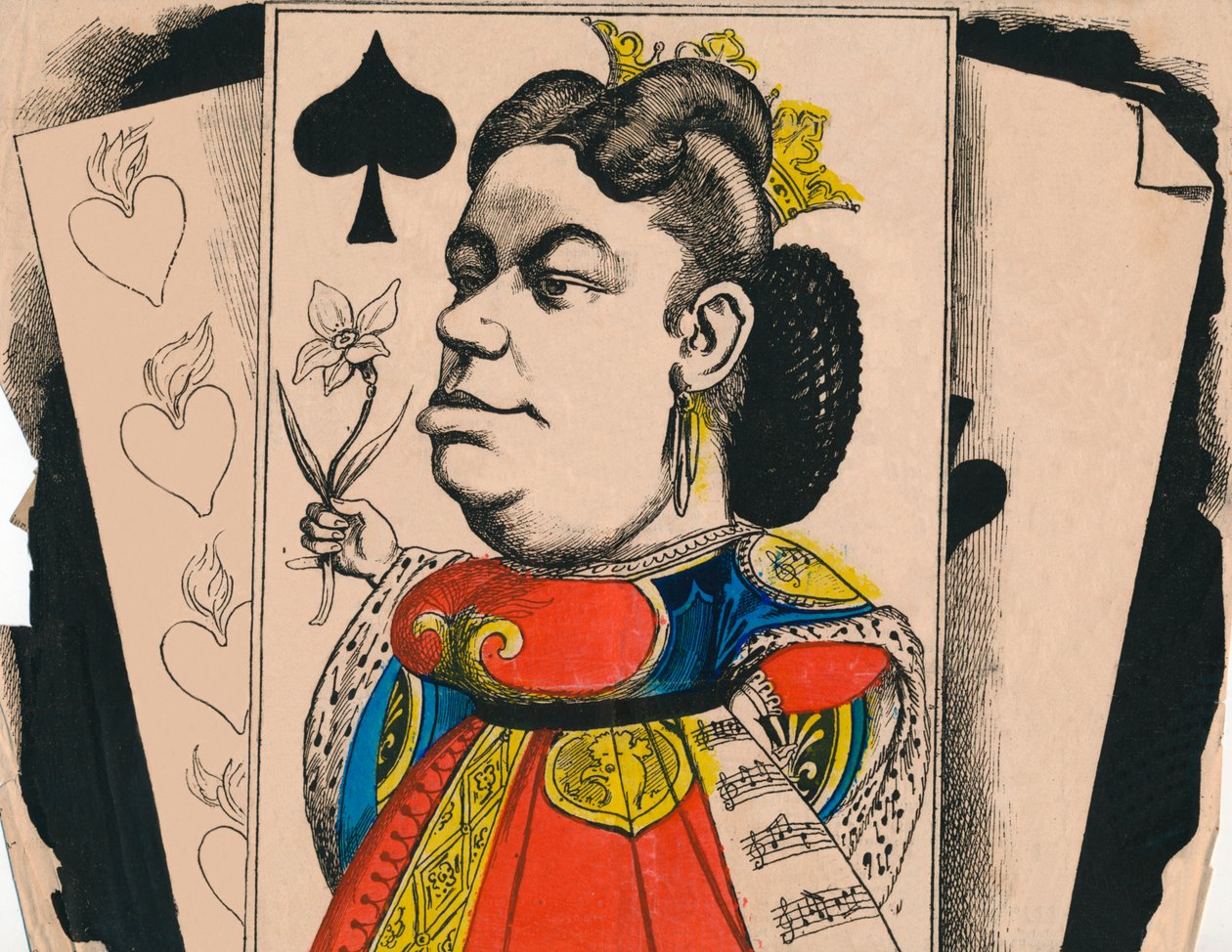 歌剧院的玛丽·萨斯（Marie Sass），1867年。 作者 安德鲁·吉尔