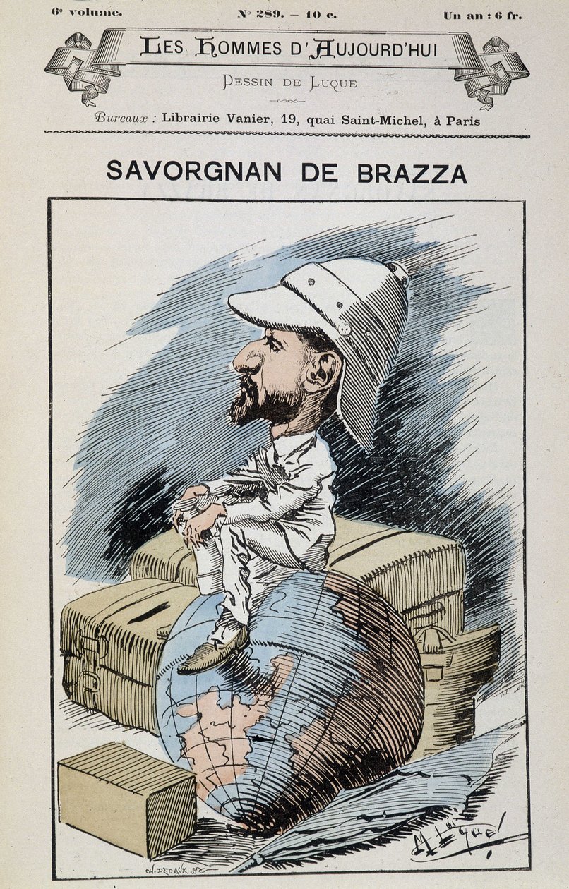 Savorgnan de Brazza - 吉尔，在“今天的男人”中 作者 安德鲁·吉尔