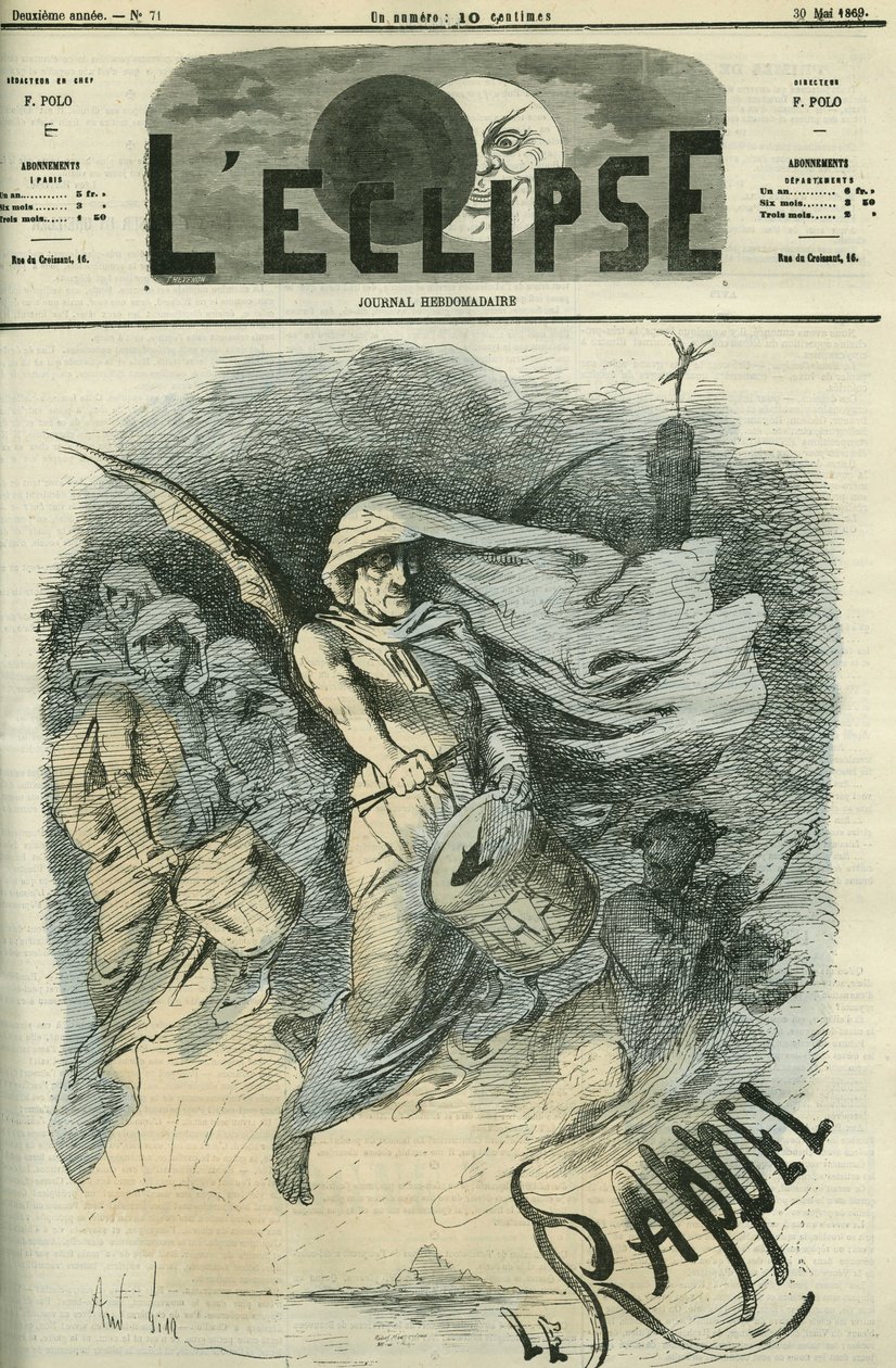 The Reminder, illustration of the song by Paul Mahalin (1838-1899). Cover in “” L