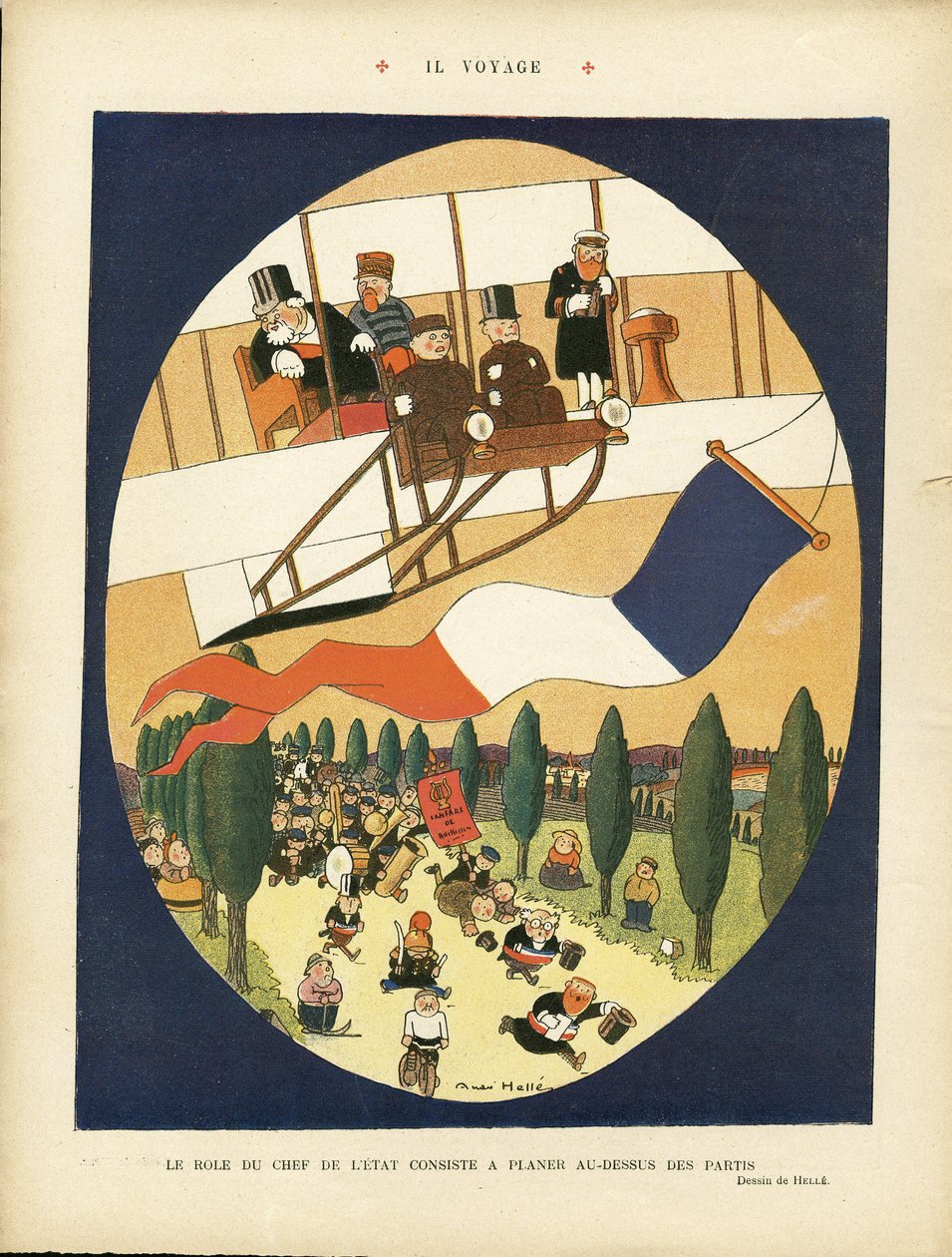 安德烈-海尔（1875-1945 年）在 Le Rire 上的插图 作者 安德烈·赫勒