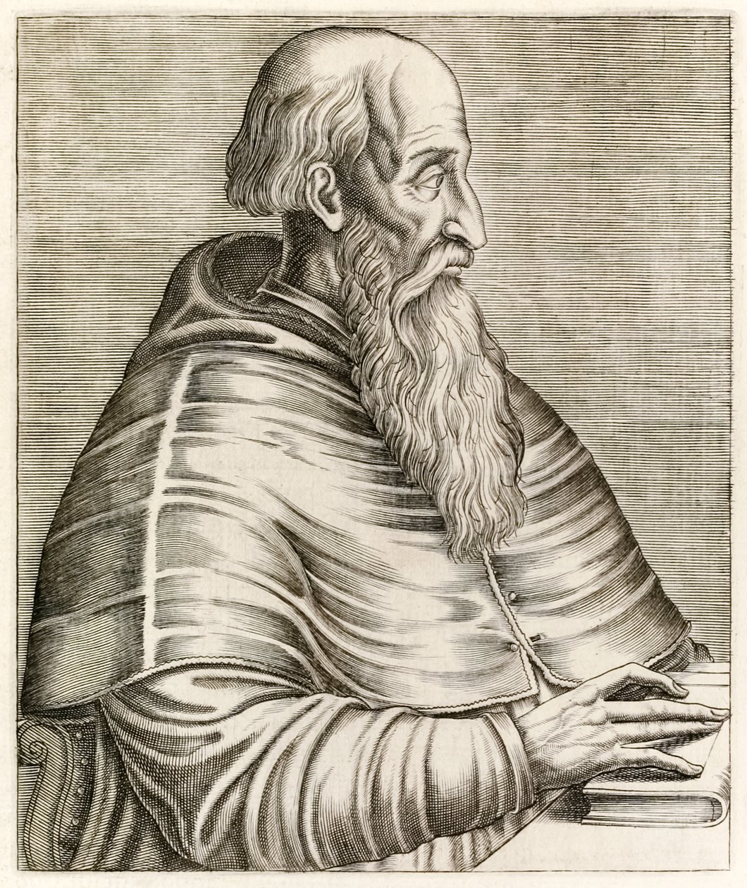 Pietro Bembo，来自？True Portraits？由AndréThévet（1516-1590）于1584年出版 作者 安德烈·塞维特（Andre Thevet）