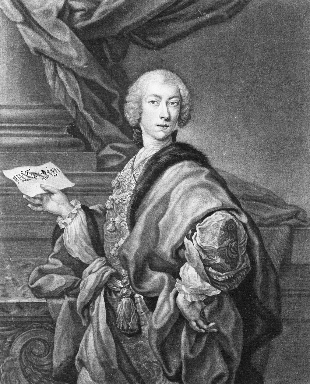 Angelo Maria Monticelli，由John Faber雕刻 作者 安德里亚·卡萨利（Andrea Casali）