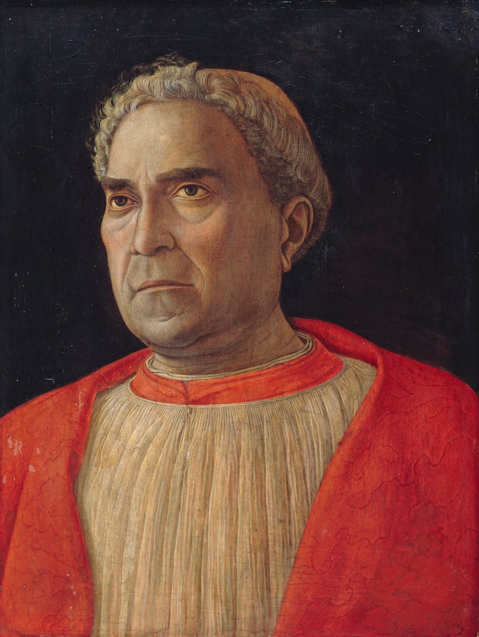 红衣主教Lodovico Trevisano 作者 安德里亚·曼特尼亚（Andrea Mantegna）