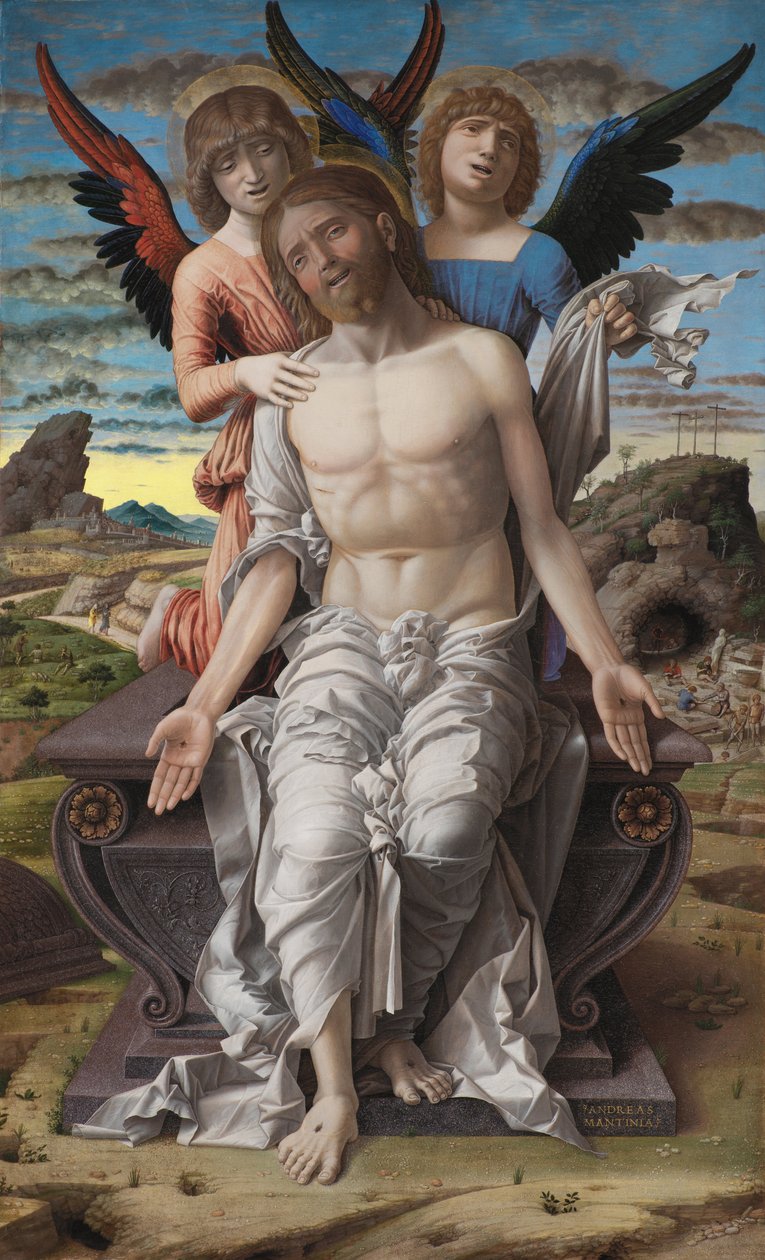 基督作为苦难的救赎主 作者 安德里亚·曼特尼亚（Andrea Mantegna）