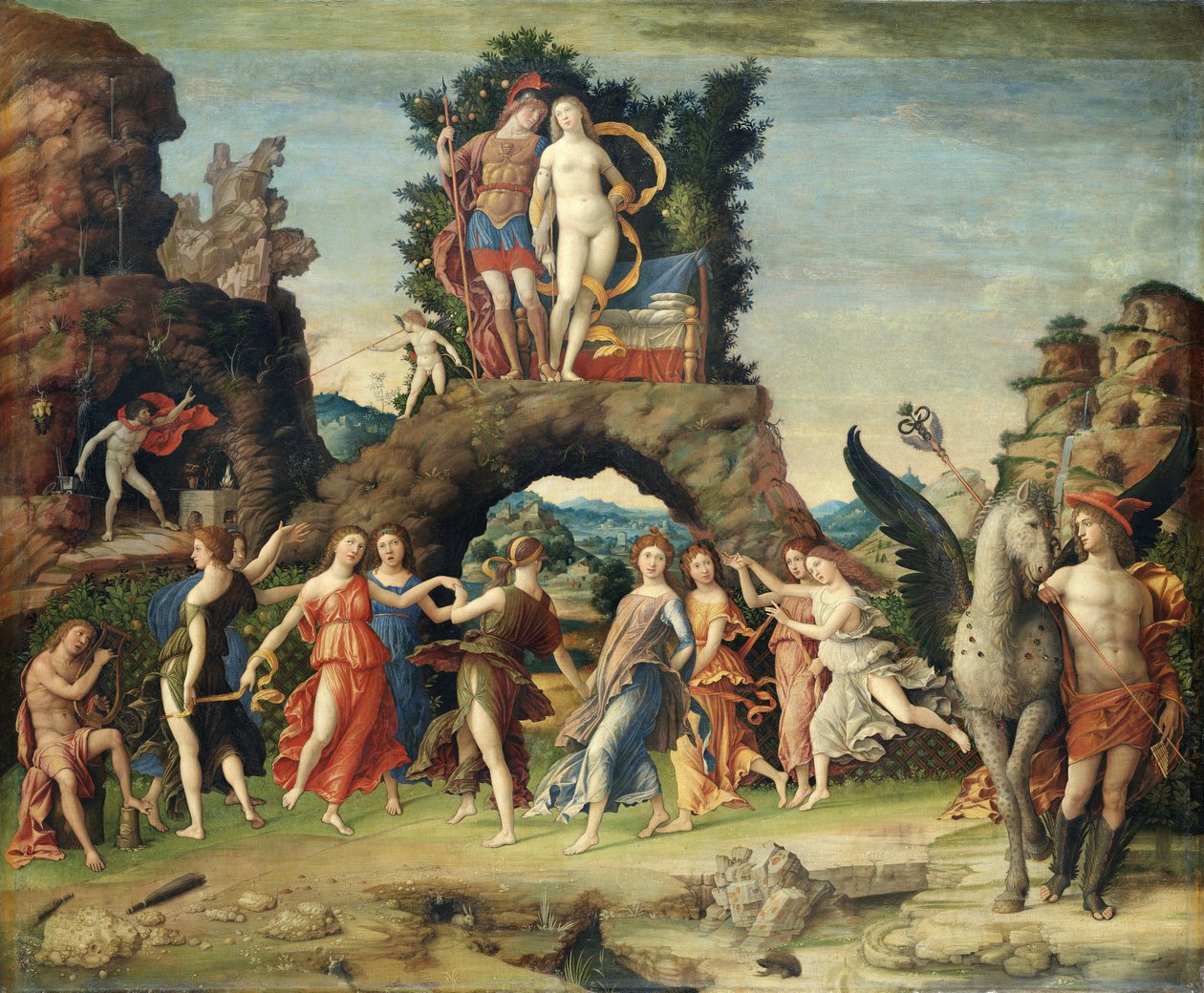 诗坛 作者 安德里亚·曼特尼亚（Andrea Mantegna）