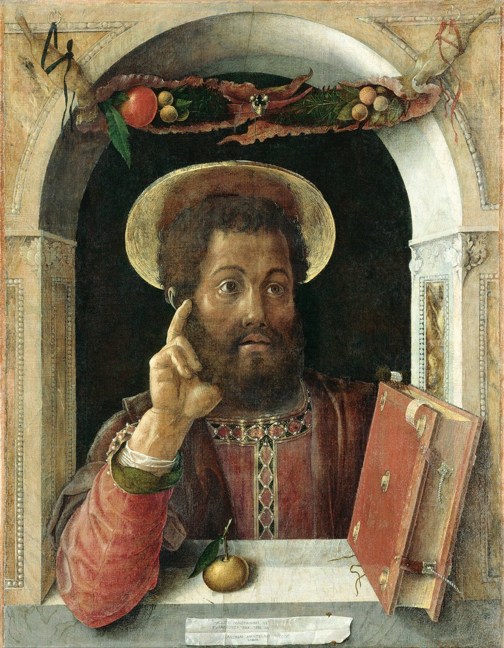 圣马克福音传教士 作者 安德里亚·曼特尼亚（Andrea Mantegna）