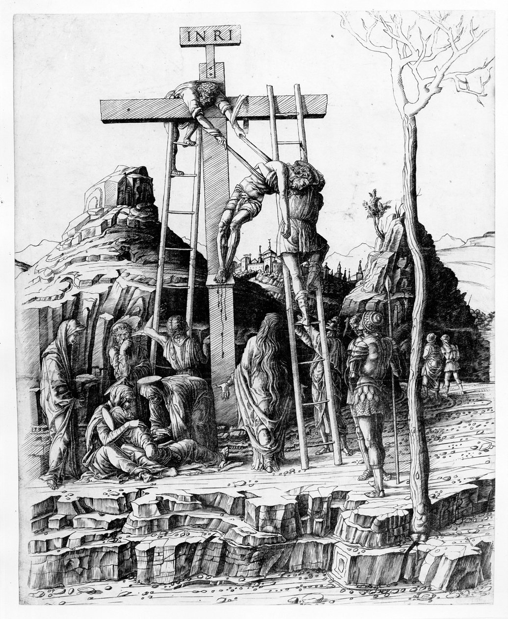 十字架的后裔 作者 安德里亚·曼特尼亚（Andrea Mantegna）
