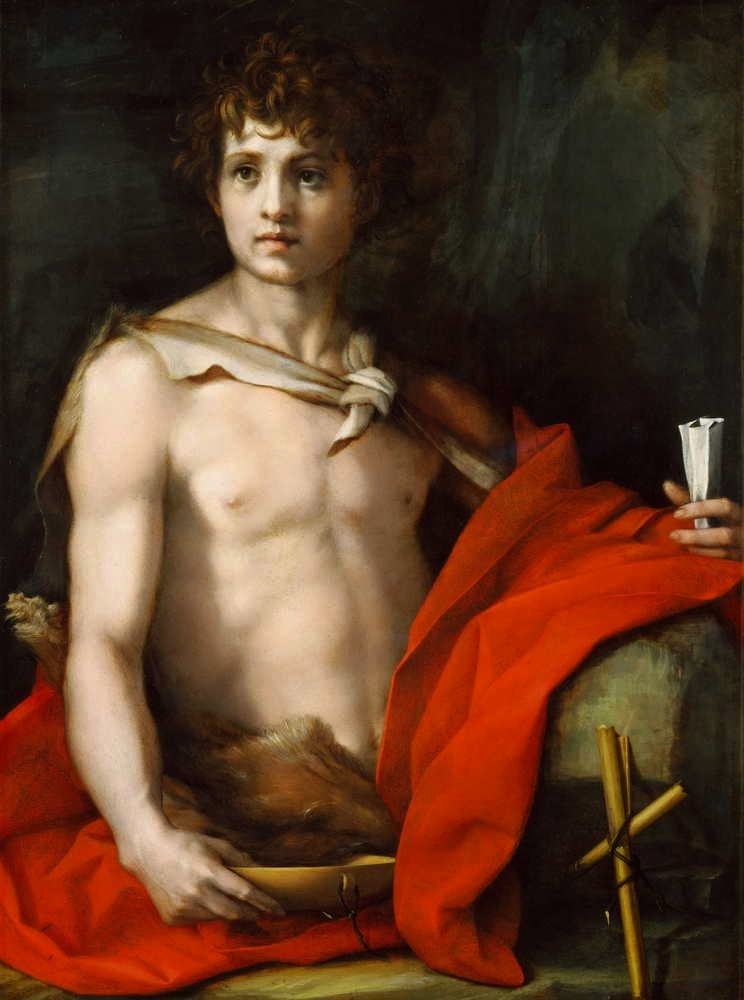 施洗者圣约翰 作者 安德里亚·德尔·萨托（Andrea del Sarto）