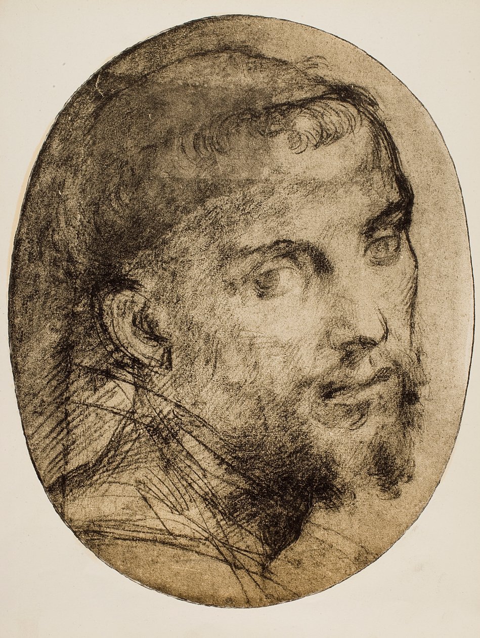 研究宗教肖像 作者 安德里亚·德尔·萨托（Andrea del Sarto）