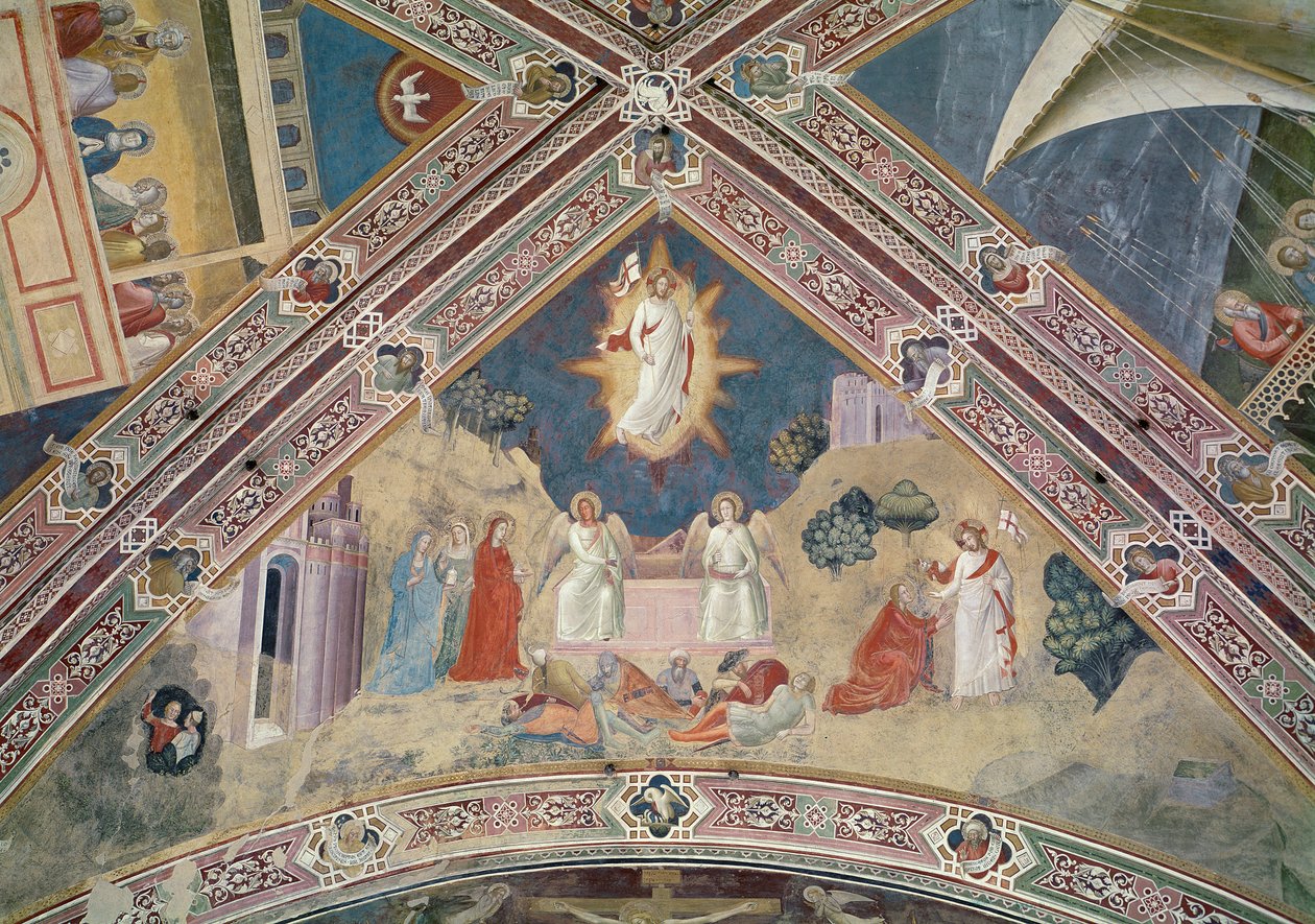 复活，c.1366-68 作者 安德里亚·迪·博纳乌托（Andrea di Bonaiuto）
