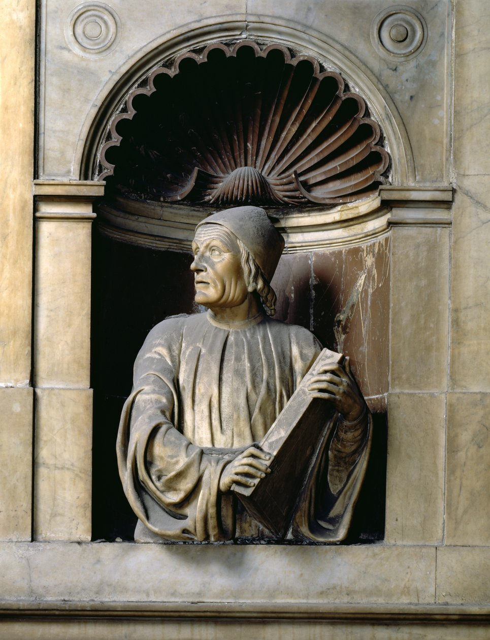 Marsilio Ficino（1433-99）1521（大理石） 作者 安德里亚·迪·皮耶罗·费鲁奇