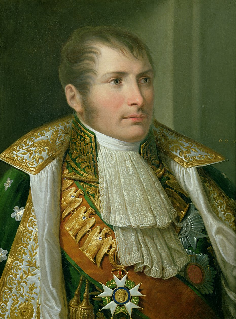 Eugene de Beauharnais王子的肖像（1781-1824）意大利总督和Leuchtenberg公爵，1810年 作者 安德里亚·阿皮亚尼长老