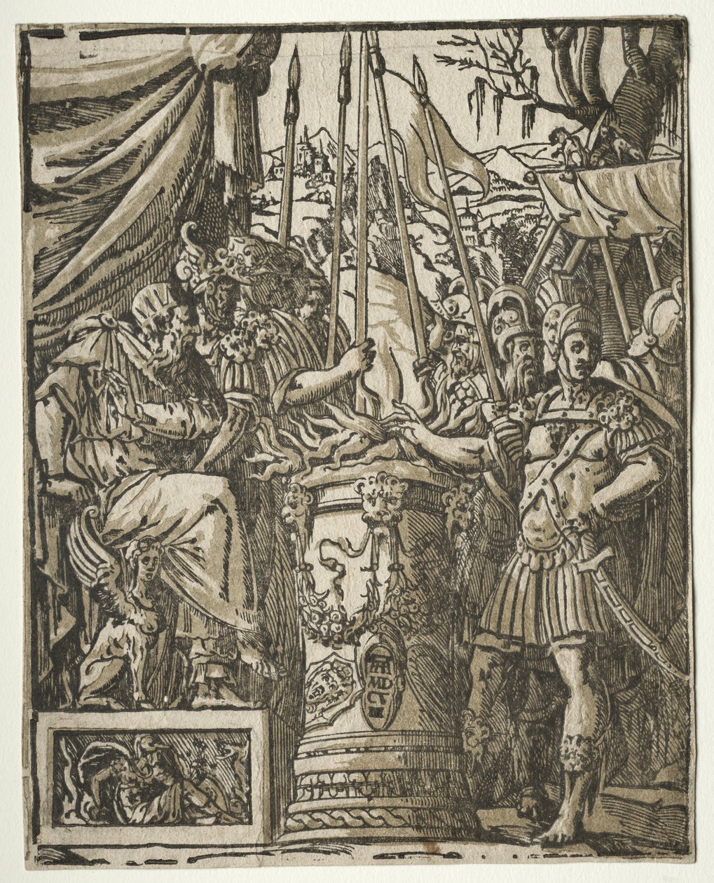 Mucius Scaevola 作者 安德里亚（Andrea Andreani）