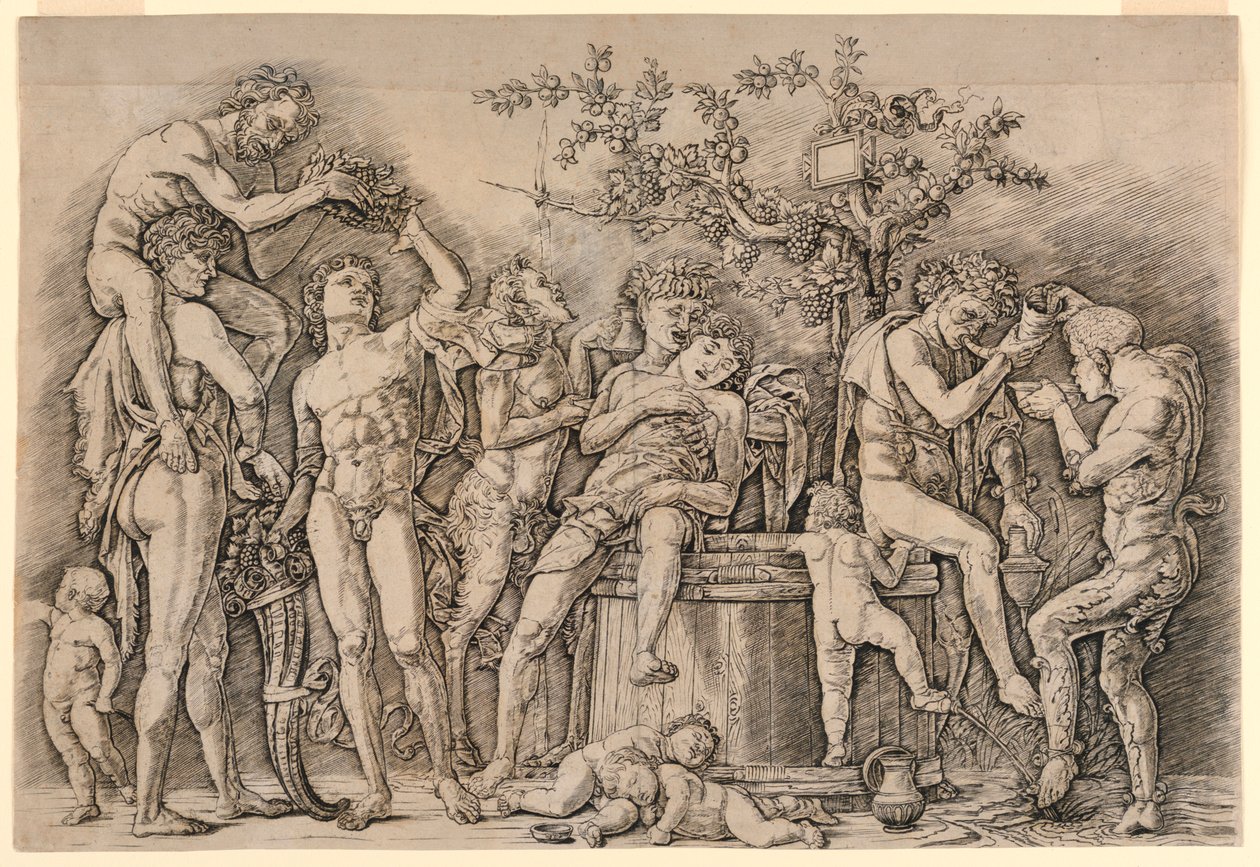 Bacchanal 作者 安德里亚·曼特尼亚（Andrea Mantegna）