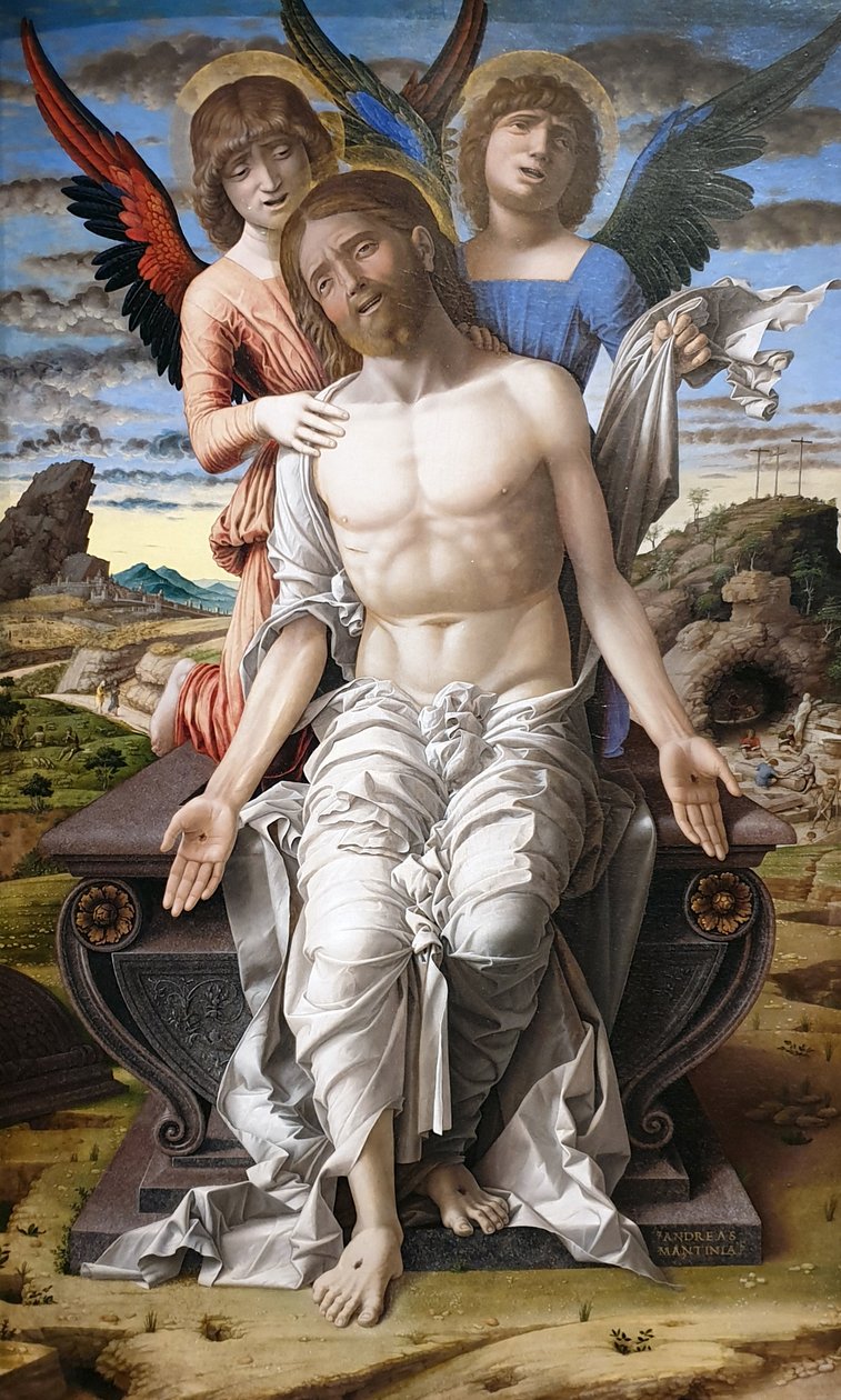 基督是悲哀之人 作者 安德里亚·曼特尼亚（Andrea Mantegna）