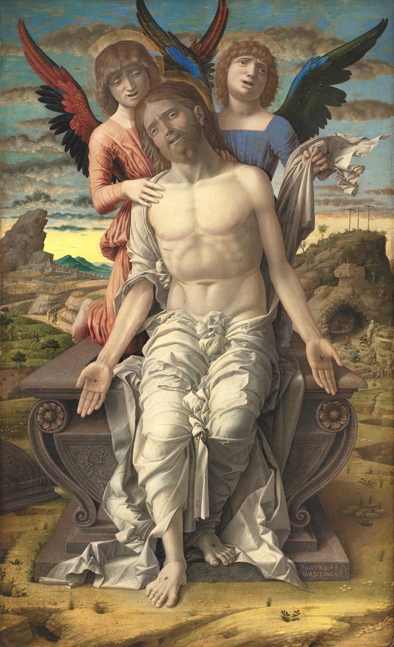 基督是受难的救赎主 作者 安德里亚·曼特尼亚（Andrea Mantegna）