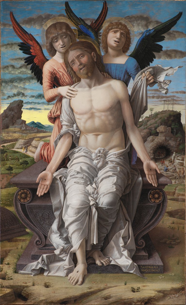 基督是受苦的救赎主 作者 安德里亚·曼特尼亚（Andrea Mantegna）