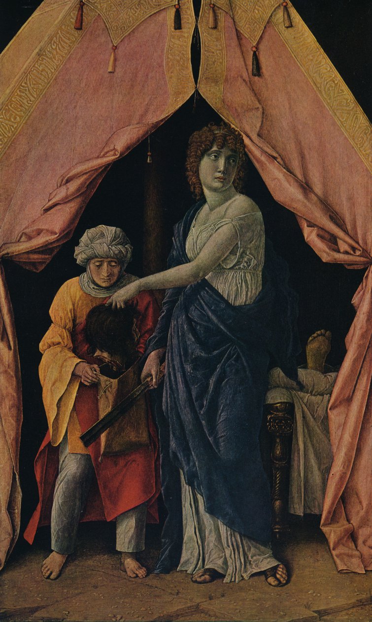 朱迪思（Judith）和霍洛弗内斯（Holofernes）校长，1495-1500年 作者 安德里亚·曼特尼亚（Andrea Mantegna）