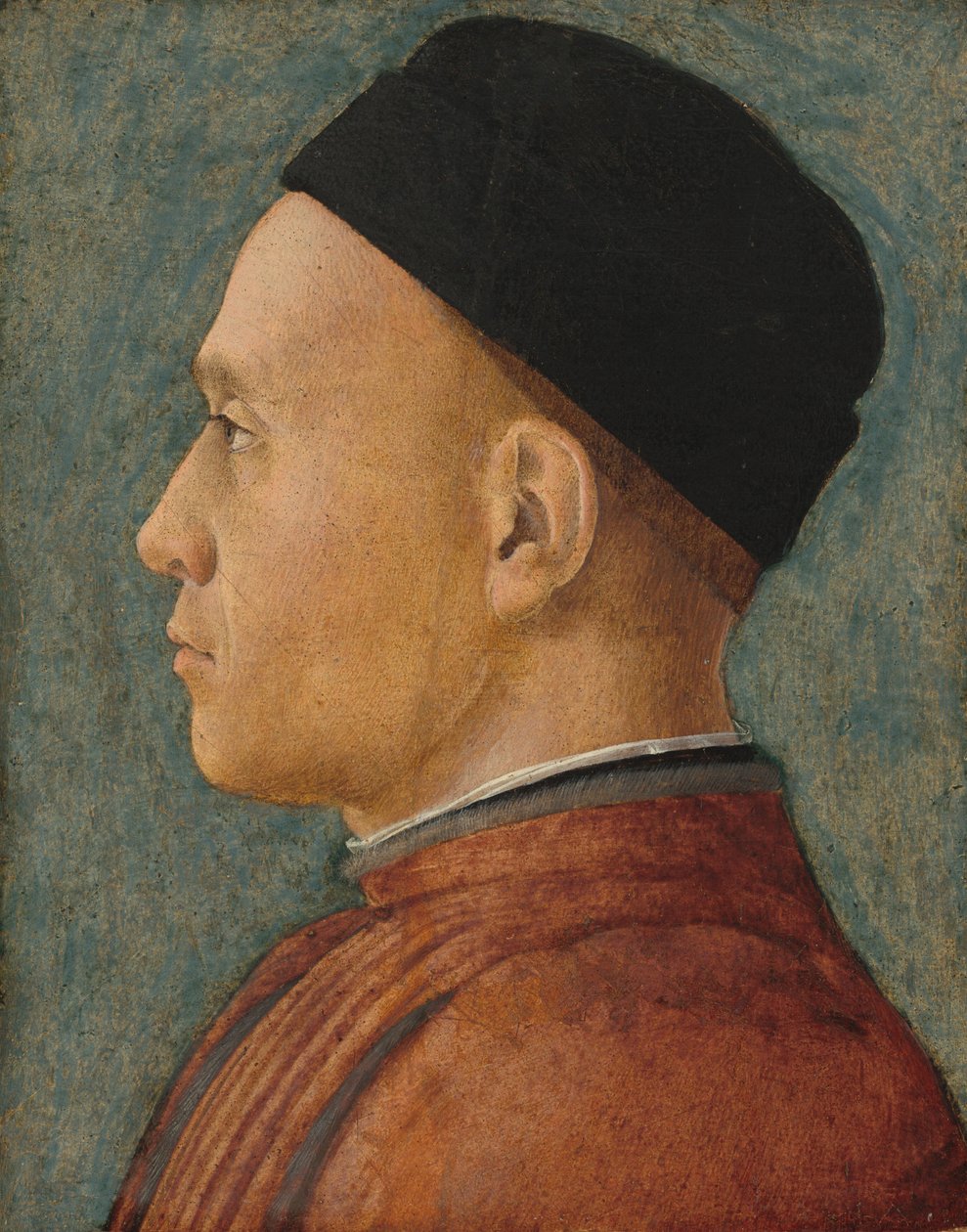 一个人的画像 作者 安德里亚·曼特尼亚（Andrea Mantegna）
