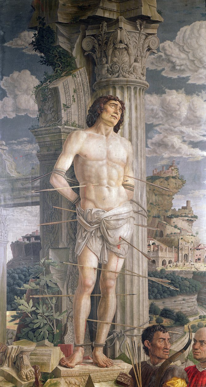 圣塞巴斯蒂安 作者 安德里亚·曼特尼亚（Andrea Mantegna）