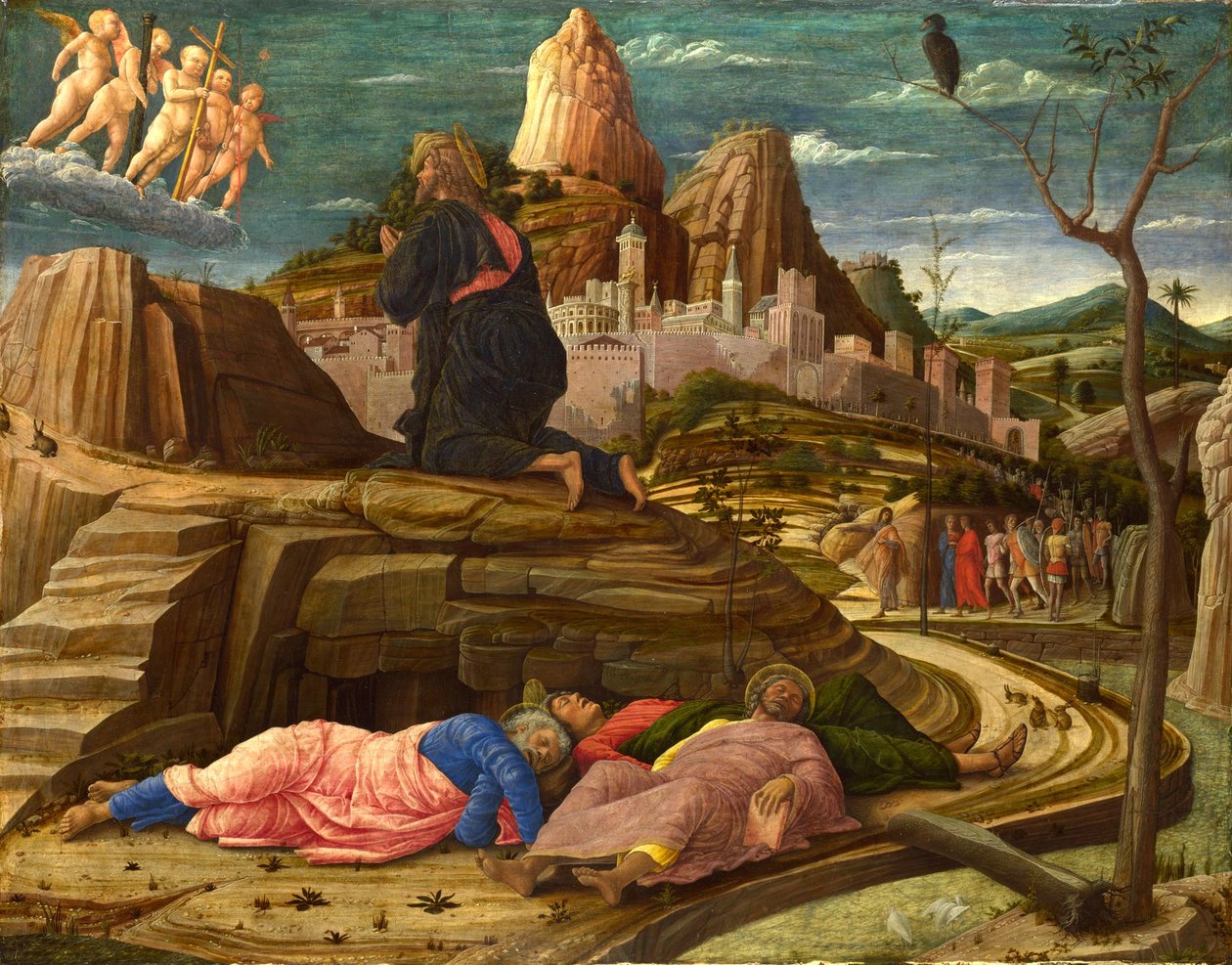 客西马尼园的痛苦 作者 安德里亚·曼特尼亚（Andrea Mantegna）