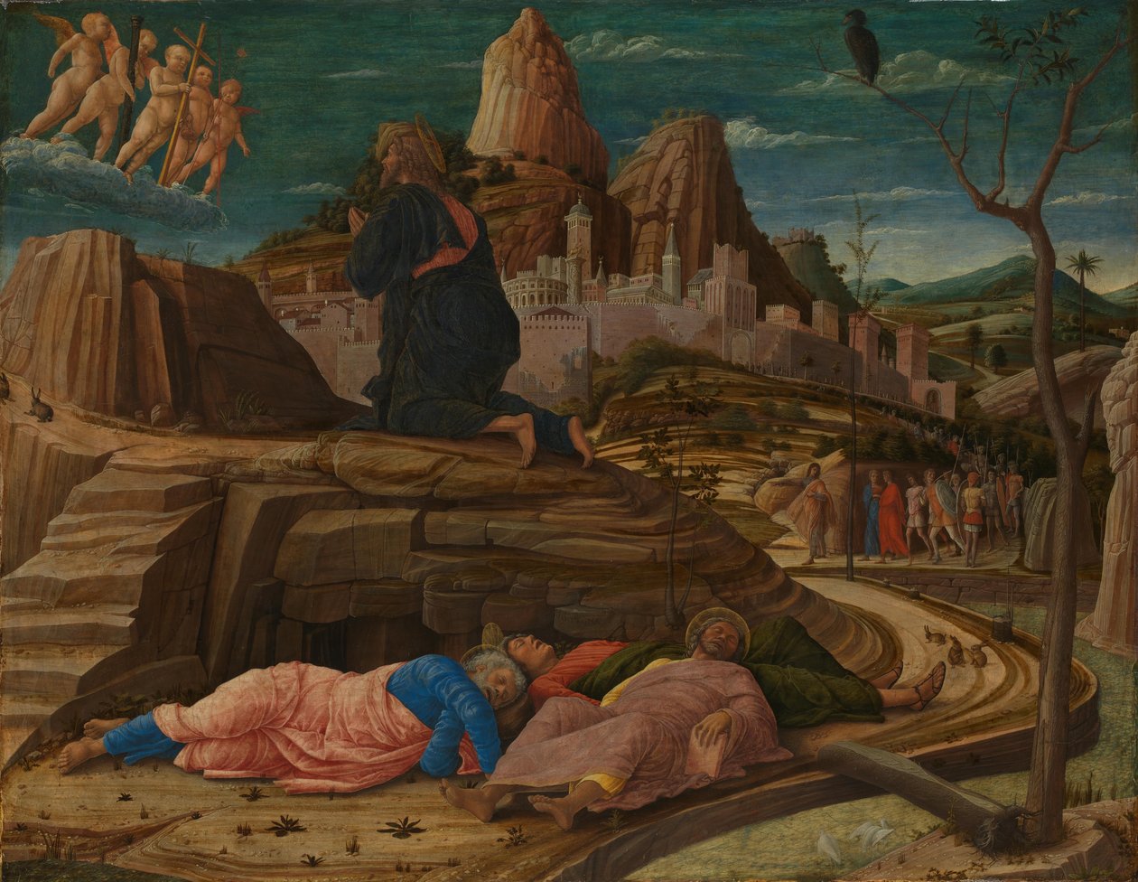 客西马尼园的痛苦 作者 安德里亚·曼特尼亚（Andrea Mantegna）