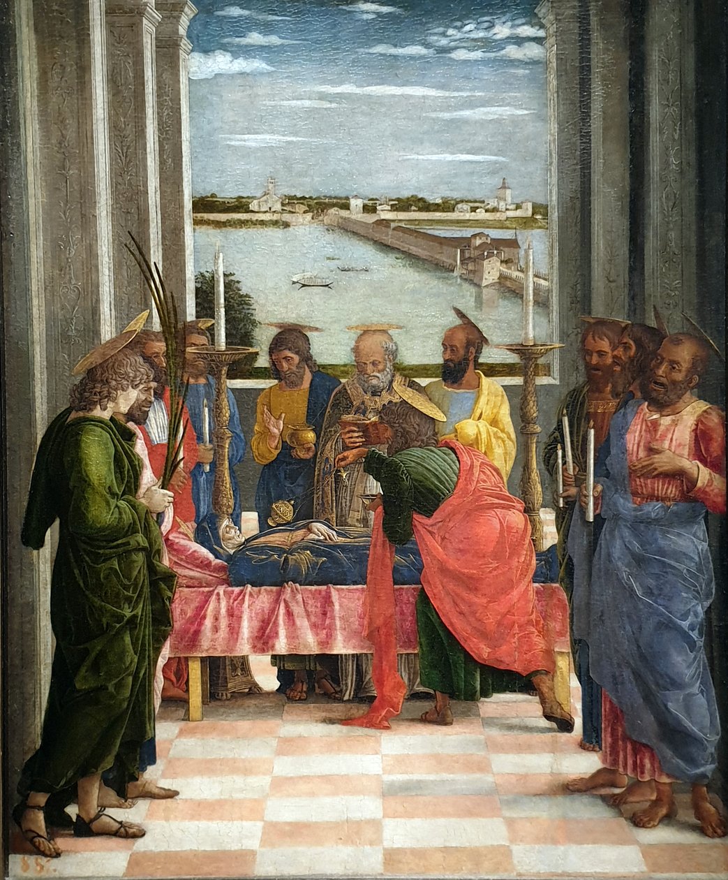 圣母之死 作者 安德里亚·曼特尼亚（Andrea Mantegna）