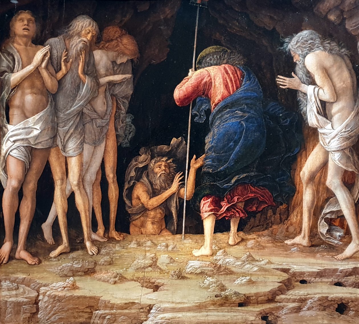 基督坠入地狱 作者 安德里亚·曼特尼亚（Andrea Mantegna）