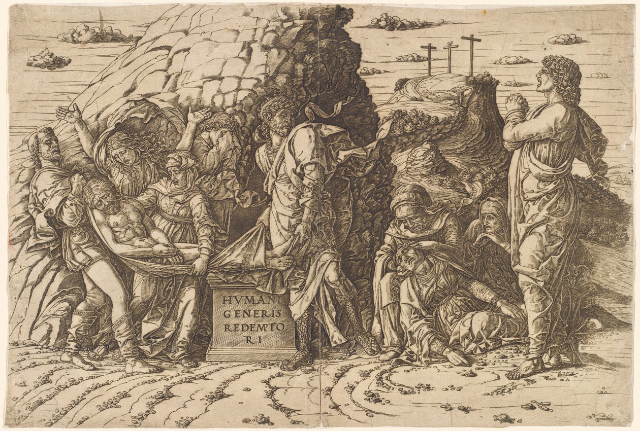 埋葬》（The Entombment 作者 安德里亚·曼特尼亚（Andrea Mantegna）