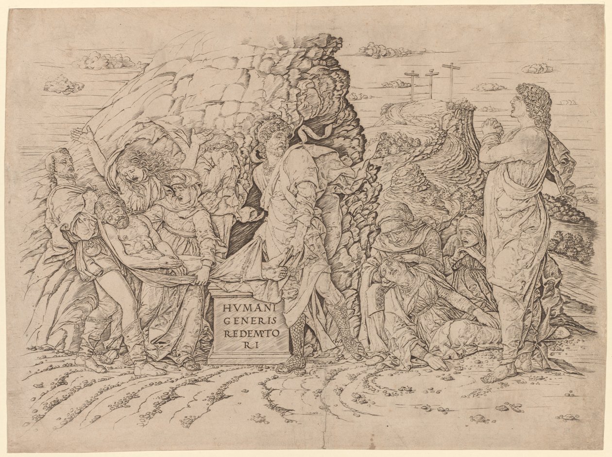 墓穴 作者 安德里亚·曼特尼亚（Andrea Mantegna）