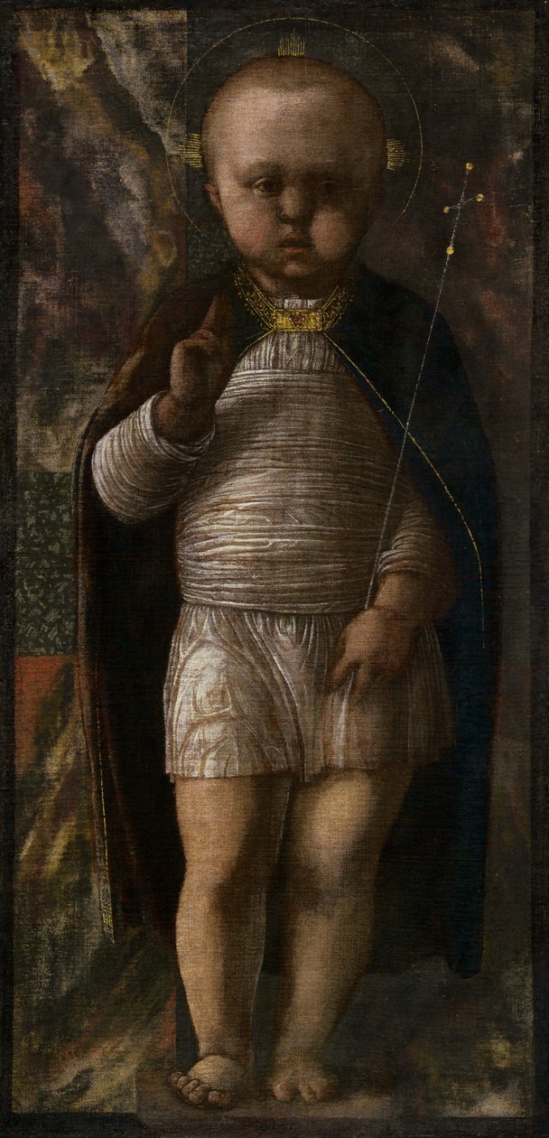 救世主圣婴》，约 1460 年（帆布蛋彩画） 作者 安德里亚·曼特尼亚（Andrea Mantegna）