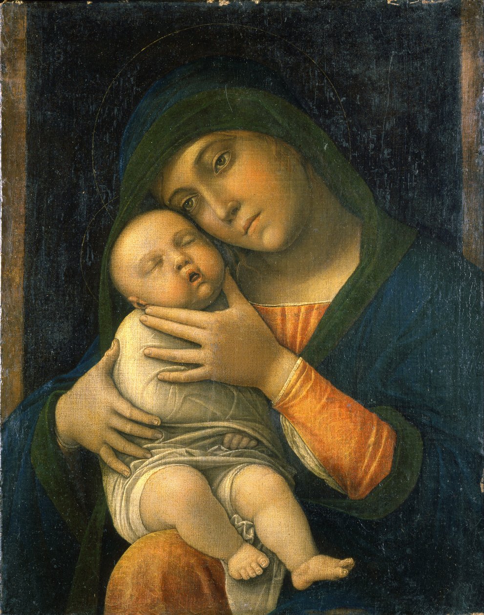 处女和孩子 作者 安德里亚·曼特尼亚（Andrea Mantegna）