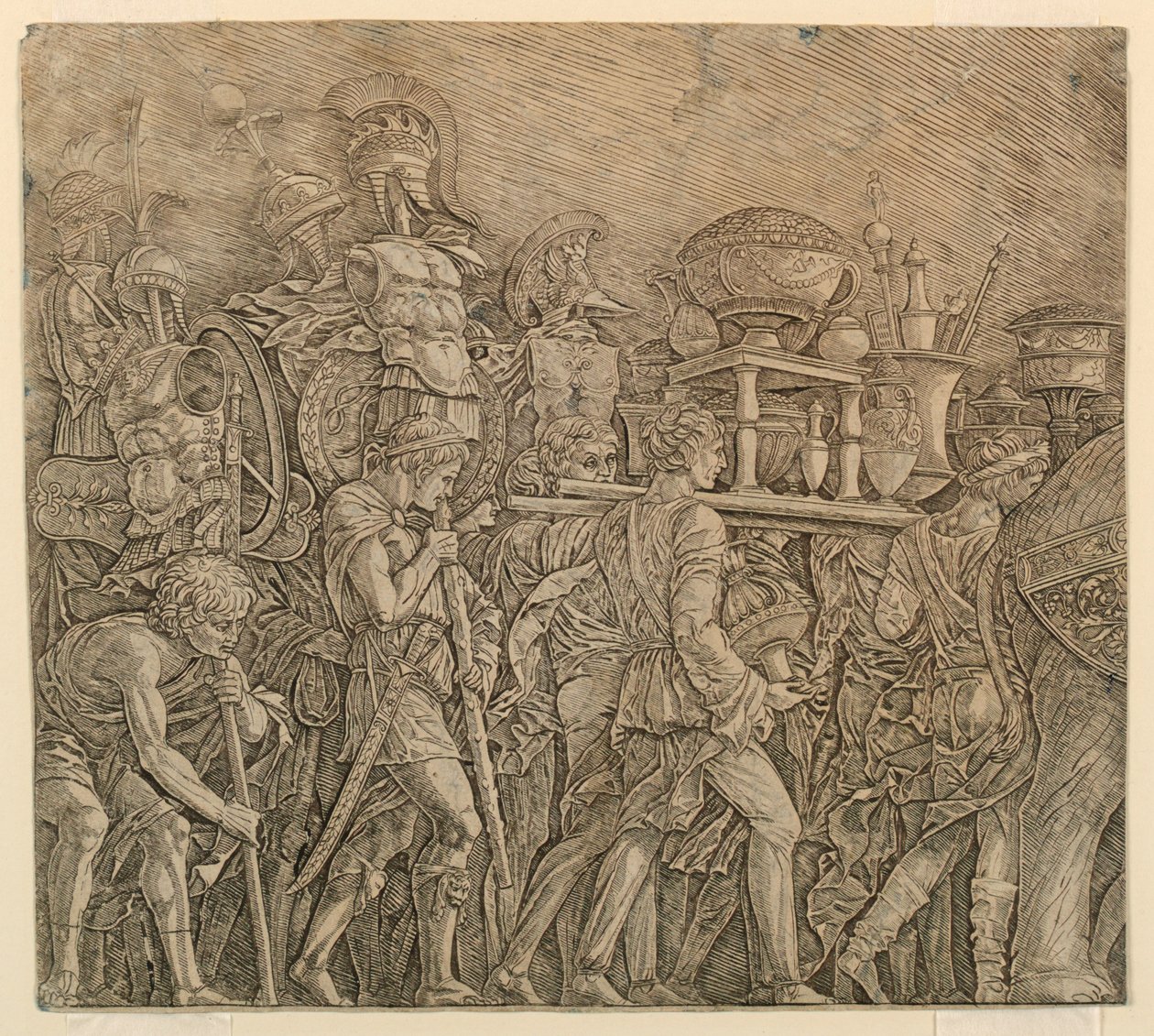 凯撒的胜利科尔塞莱特勇士 作者 安德里亚·曼特尼亚（Andrea Mantegna）