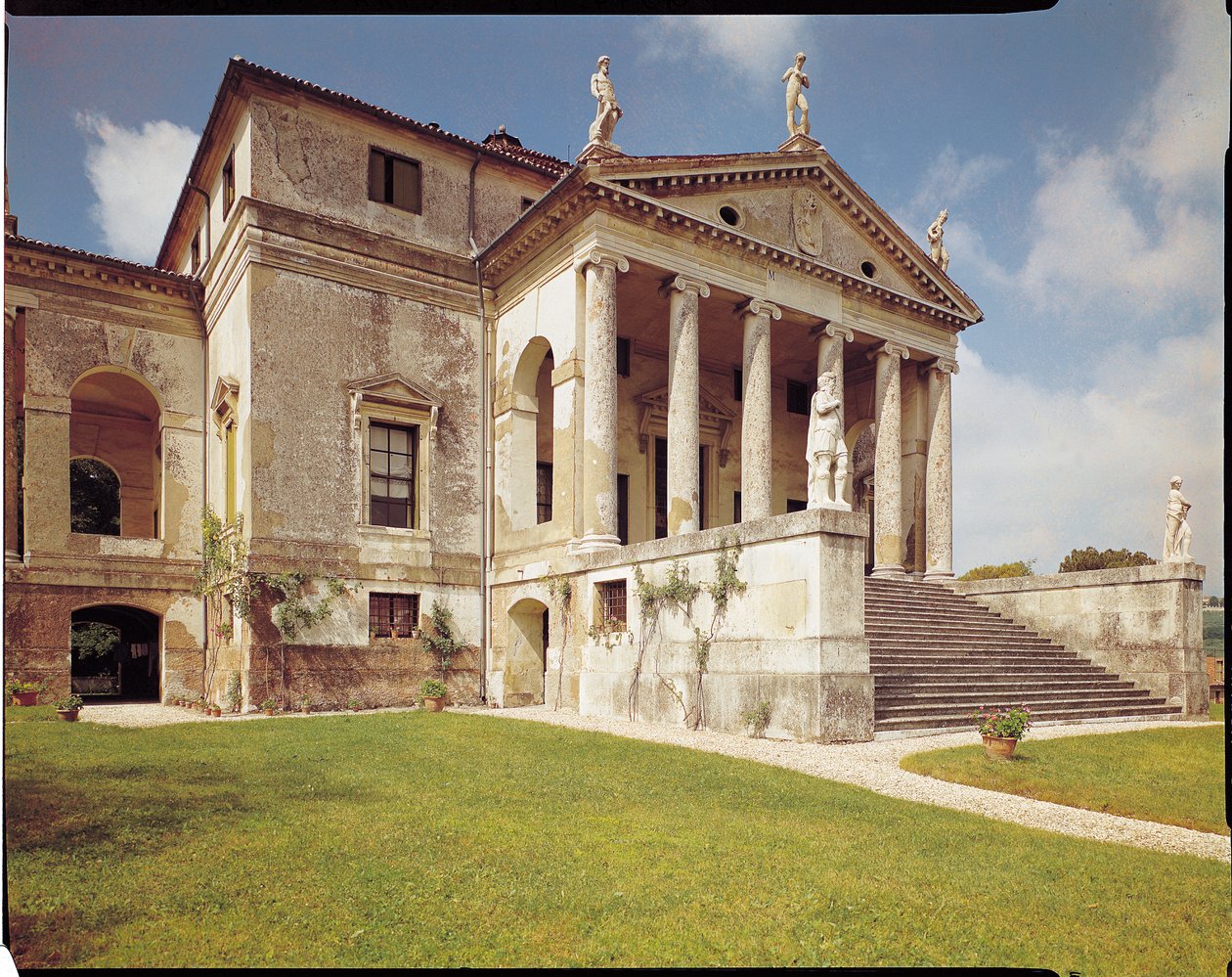 门面的看法，c.1566-67 作者 安德里亚·帕拉迪奥（Andrea Palladio）