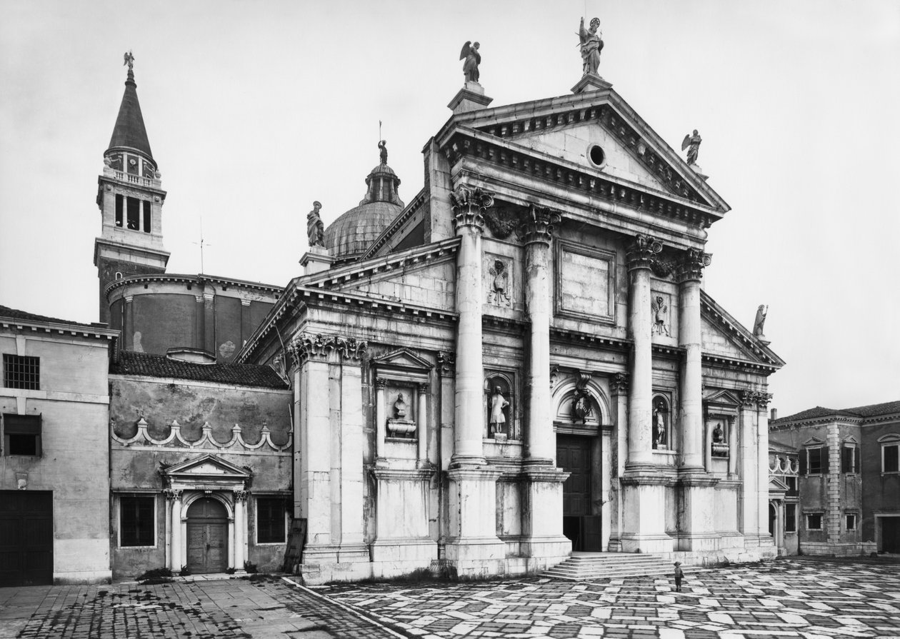 教堂的门面的看法，1566-80 作者 安德里亚·帕拉迪奥（Andrea Palladio）