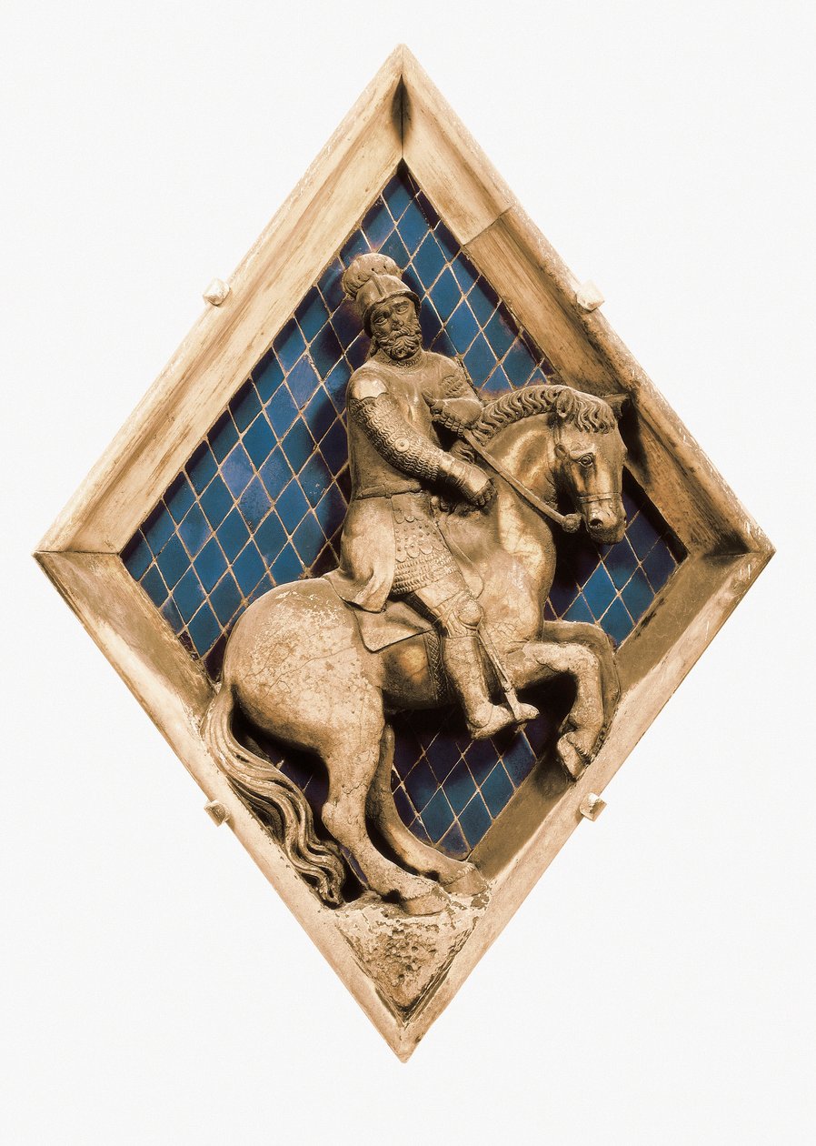 Mars, sculpture in low relief by Andrea Pisano 作者 安德里亚·皮萨诺（Andrea Pisano）