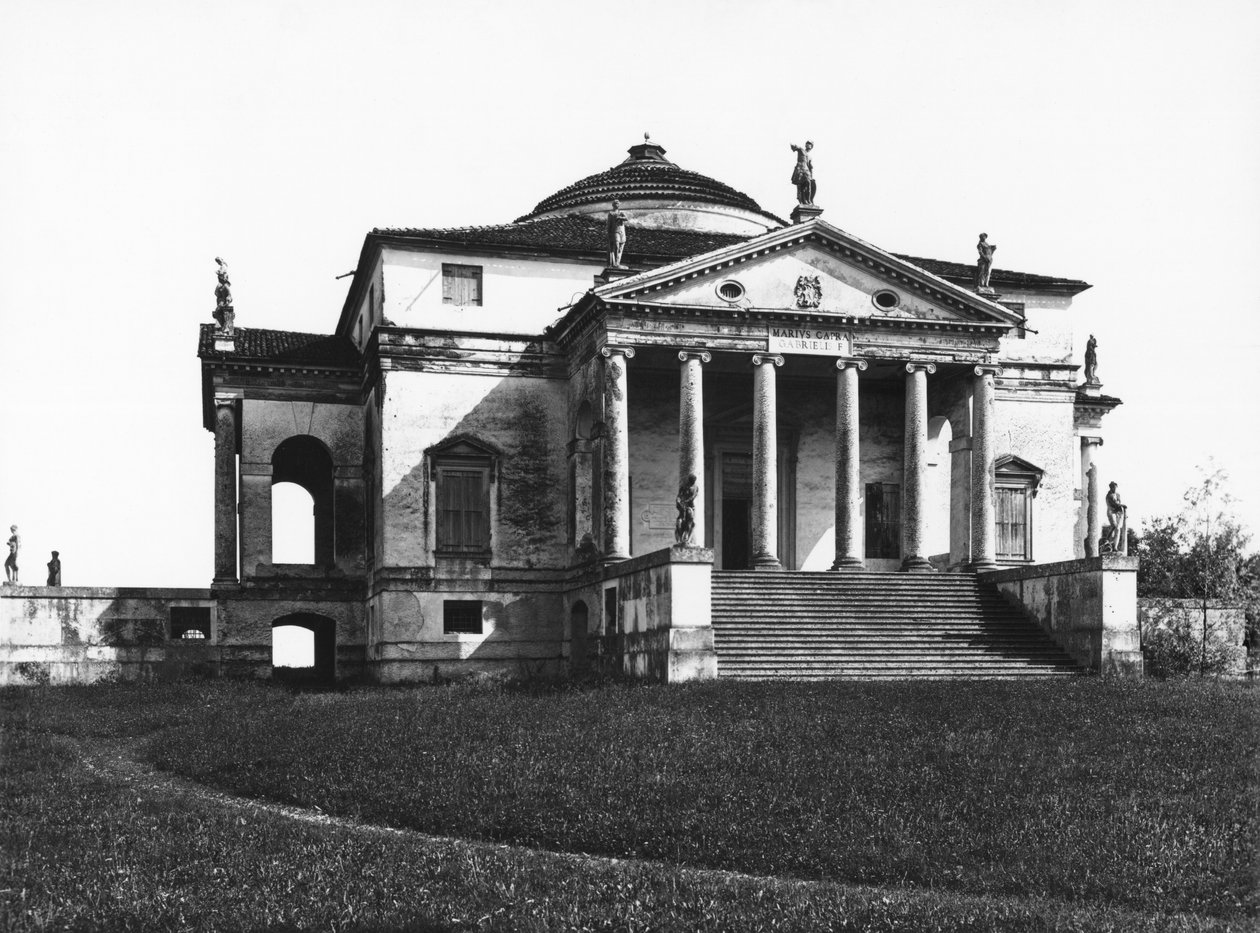 门面的看法，c.1566-67 作者 安德里亚·帕拉迪奥（Andrea Palladio）