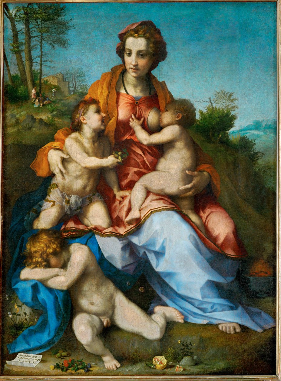 慈善 ... 作者 安德里亚·德尔·萨托（Andrea del Sarto）