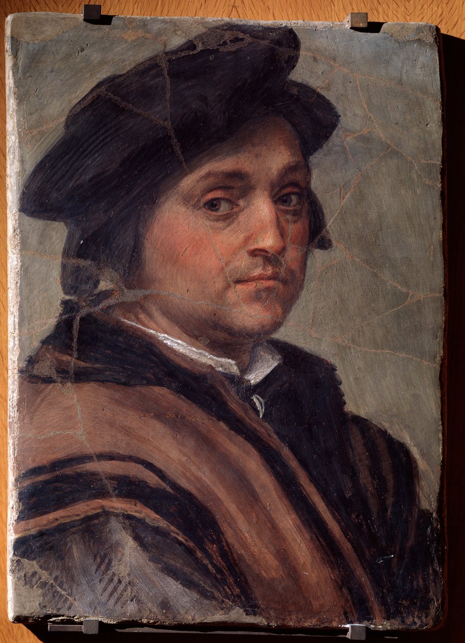 自画像，1528年 作者 安德里亚·德尔·萨托（Andrea del Sarto）